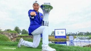 プロ7年目の砂川公佑が初優勝　後半12番のバーディで「余裕が生まれた」