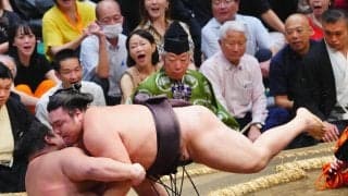 綱とりの霧島も大関とりの熱海富士も連勝発進、新入幕の寿之富士と新十両の丹治が初勝利