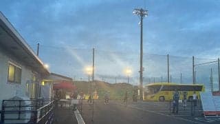 サッカー北朝鮮代表の非公開練習で叫び声　警察官配備の厳戒態勢　前回大会でラフプレー連発