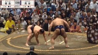 綱取り霧島が「手付いちゃった」 高安“必殺の動き”で大関撃破「仰け反りましたよね」芝田山親方も称賛