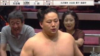 復活の24歳“逸材力士”に衝撃「体幹すごい」 体重差約40kg覆す圧巻の取組「豪快に吹っ飛んだ」称賛と驚きの声