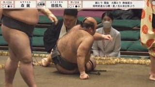 39歳“土俵の妖精”に「だいじょうぶかよ 崩れ落ちたぞ」 今場所2年ぶり白星発進もまさか…心配の声