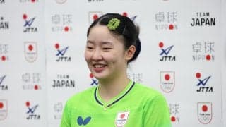 【卓球】“最強JK”張本美和「勝ちたい気持ちは誰にも負けない」アジア大会全種目メダルへ闘志