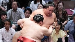 大関昇進目指す熱海富士が完勝で５勝目　NHK解説の琴風さん絶賛「大関の相撲になっている」