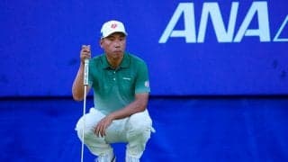 44歳・内藤寛太郎が初の首位「いつも勝ちたい」福島県勢初のツアーVへの挑戦