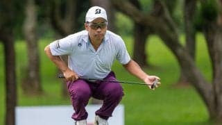 比嘉一貴が連覇へ1打差3位でターン 日本勢は6人が決勝へ