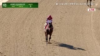 「強すぎ」フォーエバーヤングが“余裕勝ち”米G1で約3馬身差つけ楽勝のレース運びにファン驚愕「後ろを振り返りながら…」