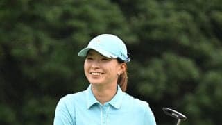 渋野日向子が通算１オーバーでホールアウト　暫定58位、１打届かず予選落ちの危機