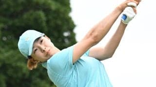 渋野日向子が予選落ち、泣きはらした表情で「悔しいんで、また来週から頑張ります」言葉絞り出す