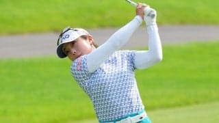 佐久間朱莉は1打差2位で最終日へ「インコースで伸ばせるように」