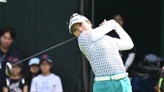 佐久間朱莉、首位と１打差で今季３勝目へ前進　最終日に向け「自分との戦いになってくる」