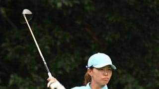 渋野日向子が無念の予選落ち「また来週頑張ります」涙ぬぐって25日から米女子ツアー