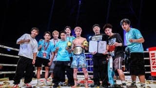 【RISE】那須川龍心が大﨑一貴を下し世界王者に「ここで自分をほめなかったらいつほめる」