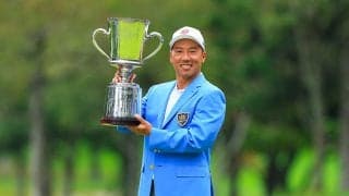 44歳・内藤寛太郎が福島出身初のツアー優勝で歓喜の涙 尾崎将司さん超え大会新25アンダー