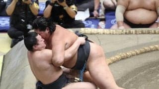 197センチの天昇山が４連勝で勝ち越し「足が出てよかった」長内を極め倒し、幕下でも無敗
