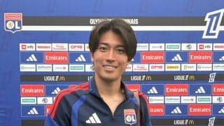 「楽しい」中村敬斗「ボールがもう来るわ、来るわ」代表戦直前、リヨン４発快勝／一問一答