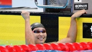 【競泳】鈴木聡美が50m平泳ぎで５大会連続メダル獲得　35歳７カ月の鉄人が自国開催に気合