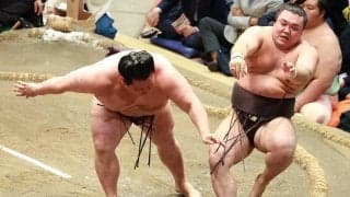 美ノ海、霧島撃破も反省強調「全然良くない。向こうの方が強い。たまたま」２敗で優勝争い加わる