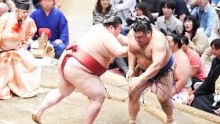 大関目指す熱海富士、高安の意表を突く作戦にも動じず２敗キープ