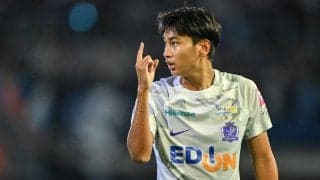 大岩ジャパンを7-0大勝に導くアシストに｢ピルロじゃん｣次世代の司令塔MFが放った美しい“バックスピンパス”に反響！｢洋太朗のスーパーパス見て〜！｣