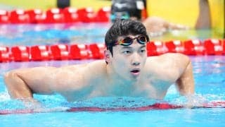 【競泳】中国のスター汪順が人気　女性ファンがタオル手に応援　大谷翔平と同じブランド広告塔