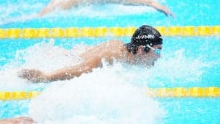 【競泳】光永翔音50mバタフライ予選、大会新で決勝へ　前日100mで金「興奮して眠れなかった」