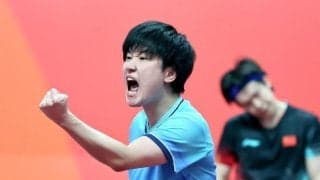 張本智和が歓喜「日本が中国を超えた、それに尽きる」卓球男子が中国撃破で６０年ぶり金メダルに「もうこの瞬間を１０年以上待っていた。とんでもなく嬉しい」