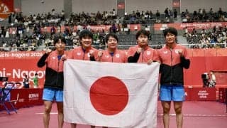 【卓球】中国落胆「伝説に終止符が打たれた」張本智和に完敗の王楚欽は「実力不足」と反省