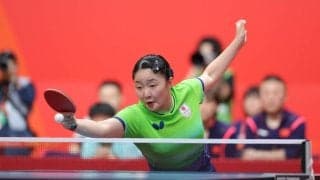 【卓球】張本美和がシングルス１６強　タイにストレート勝ち　銀メダル一夜明け、一日３種目の過密スケジュールで奮闘…アジア大会