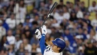 大谷翔平　復帰後初タイムリー＆マルチ！復活示したスイングスピード　特大飛球の時速１３３キロ超は故障前の数字　ド軍はパドレスに連敗もＰＯシード確定　地区Ｓから登場