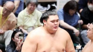 14日目の幕内後半最後の４番　狼雅－熱海富士、藤ノ川－朝乃山、安青錦－霧島、琴桜－大の里