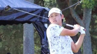 【男子ゴルフ】自己ベスト「６２」でＶ戦線に浮上！　大西魁斗「うれしい」　４年ぶり２勝目狙う
