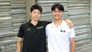 2年生エース税所蓮嘉×竹内祐一郎 ライバル関係がもたらす力【鎮西高対駿台学園高IH準決勝を終えて#2】