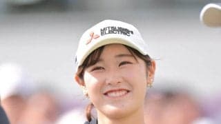 【女子ゴルフ】吉沢柚月「なんとか頑張った」初出場Ｖへ１差発進　タイパ重視で好調キープ