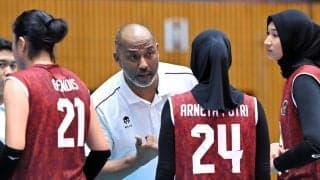 インドネシア女子代表を率いる杉山マルコス監督 日本で培った経験や姿勢を軸に強化を図る
