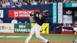 【ソフトバンク】球団22年ぶり快挙　近藤健介が初の大台到達　栗原とシーズン100打点コンビ