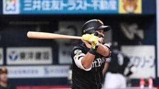 【ソフトバンク】引退表明の中村晃　約４カ月ぶりの安打　27日の本拠地最終戦で引退試合