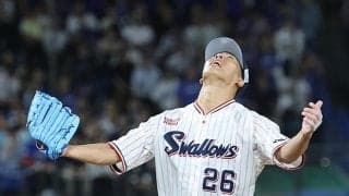 ヤクルトが逆転勝ち　山野は７回４失点で１２勝目