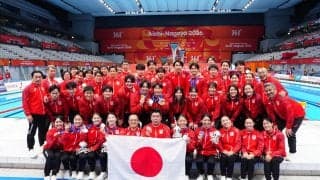 【競泳】日本は37個メダル獲得、自国開催生かし所属先コーチも会場へ「競泳ニッポン復活」監督