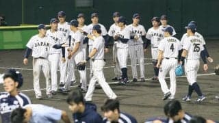 プロ軍団韓国代表がぼう然・・・ＷＢＣ代表ズラリも社会人日本代表にまさかの４安打完封負けで初黒星　日本先発左腕・樋口に沈黙　中盤からベンチ総立ちで鼓舞も【アジア大会】