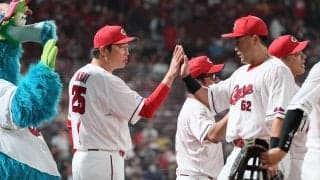 【広島】新井監督５戦連続安打＆猛打賞の勝田成に「打席を重ねるごとに成長している」／一問一答