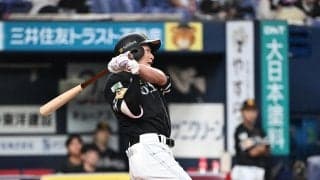 【ソフトバンク】37歳柳田悠岐、プロ初登板オリックス右腕に１軍洗礼　打者一巡猛攻口火の適時打