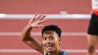 【陸上】20歳のブーンソンが大会新の9秒90で金　タイ史上3人目の偉業達成　男子100ｍ