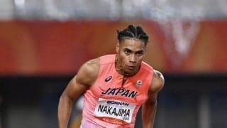 【陸上】男子400ｍ　中島佑気ジョセフがで45秒53の組２着で決勝進出