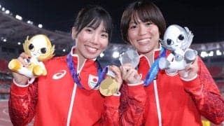 【陸上】日本女子初の快挙！田中友梨が七種競技で金メダル　梶木菜々香も銀メダル…アジア大会