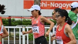 【女子マラソン】矢田みくにがスローペースを打破　17キロ手前で先頭集団から飛び出す