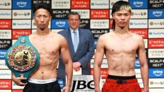 【ボクシング】世界王者・井上拓真が計量クリア 那須川天心戦に「全てにおいてバッチリ仕上がった」