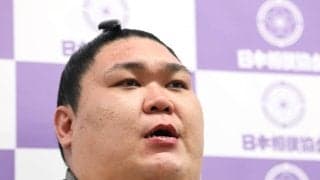 膝のケガと向き合い続けた９年間　元幕内・矢後が引退会見　「どこまで通用するか分からなかったけど、やり切った」