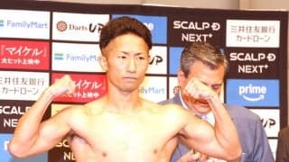 計量クリアの王者井上拓真「倒すだけ」合宿＆練習帯同の兄尚弥に「気持ちは一緒」