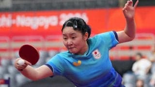 張本美和、北朝鮮のサウスポーにストレート4強入り　日本女子エースが自身初の単表彰台、金メダルへあと「2勝」【アジア大会2026】